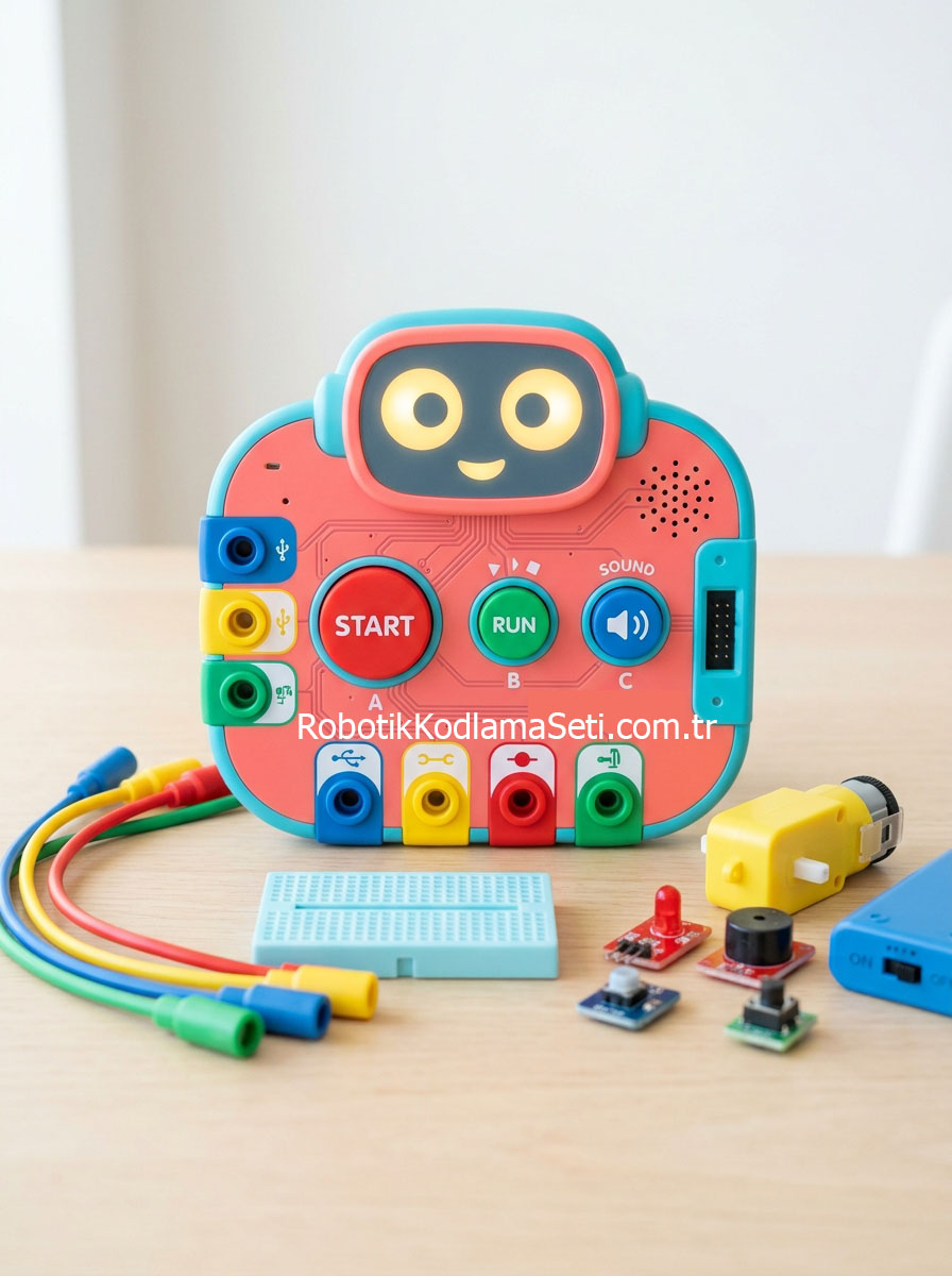 Model 1 — 4-7 Yaş Robotik Kodlama Seti
